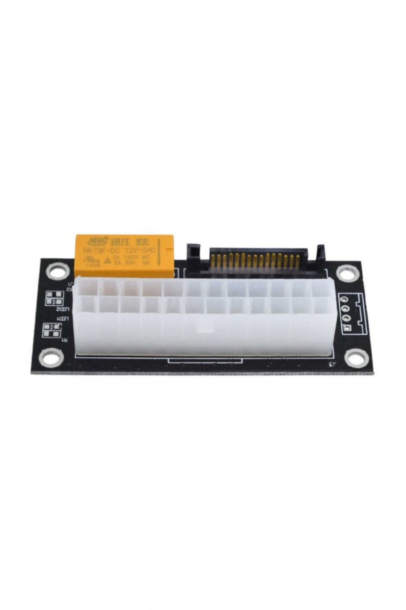 24 Pin to 4 Pin Sata 2 ATX Güç Kaynağı Birleştirici ADD2PSU Maden - 7