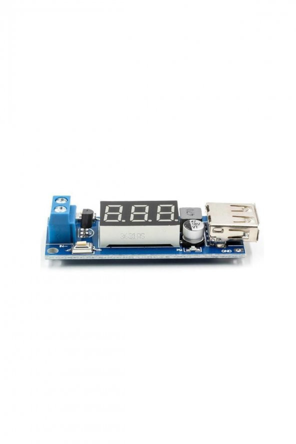 40V to 5V 2A Voltaj Düşürücü Usb Çıkış Soketi Mobil Güç Kaynağı - 5