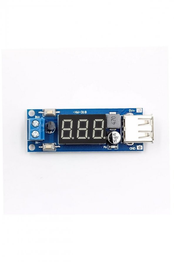 40V to 5V 2A Voltaj Düşürücü Usb Çıkış Soketi Mobil Güç Kaynağı - 7