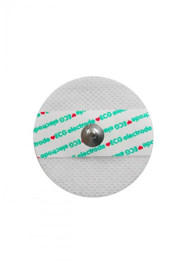 EKG ECG Elektrot Padi Nabız Kalp Ölçüm Sensör Padi  Çıtçıtlı 50mm - 3