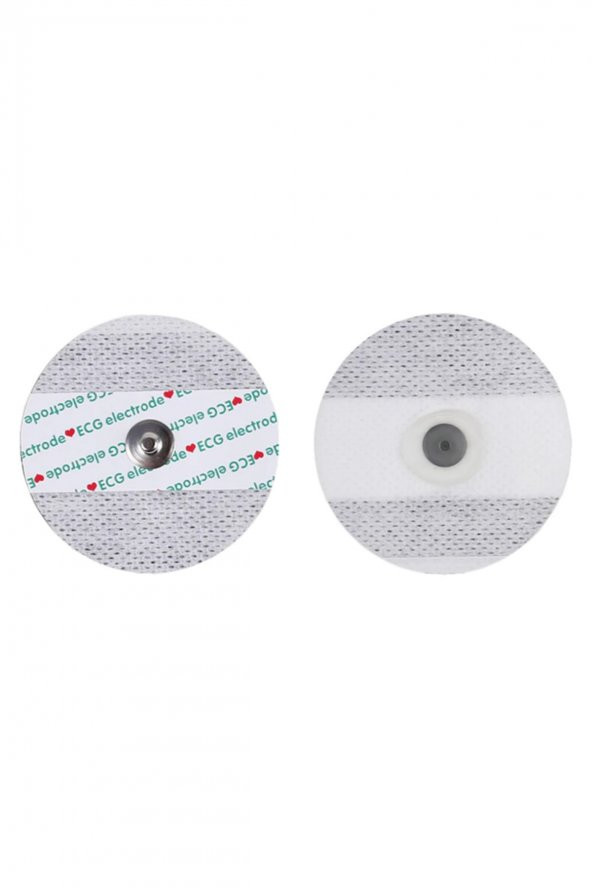 EKG ECG Elektrot Padi Nabız Kalp Ölçüm Sensör Padi  Çıtçıtlı 50mm - 4
