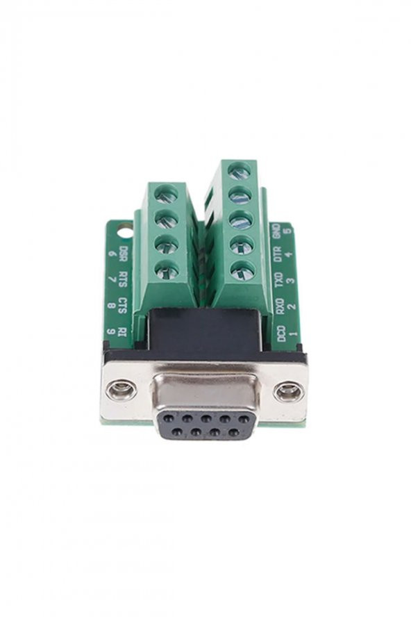 DB9 to Dip Adaptör Dişi 9 Pin RS232 COM Port Klemens Çevirici - 4
