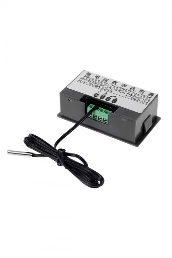 W3230 DC 12V Dijital Termostat Modül  Sıcaklık Kontol Kartı Isıtıcı Soğutucu Kuluçka Akvaryum - 7