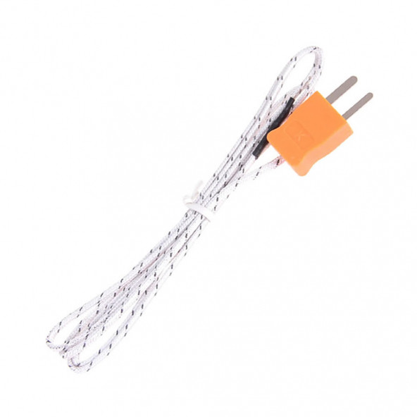 K-type TP-01 Thermocouple Sıcaklık Isı Sensör  1 Metre Prob Rtd Isıtıcı Fırın Kazan Termostat - 6