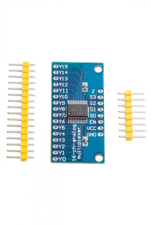 CD74HC4067 16 Kanal Analog / Dijital Çoklayıcı ve Seçici Modül - Resim 3