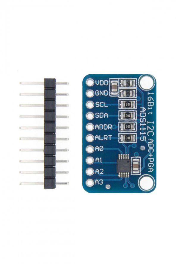 16 Bit I2C ADS1115 4 Kanal ADC PGA Programlanabilir Kuvvetlendiri - 2
