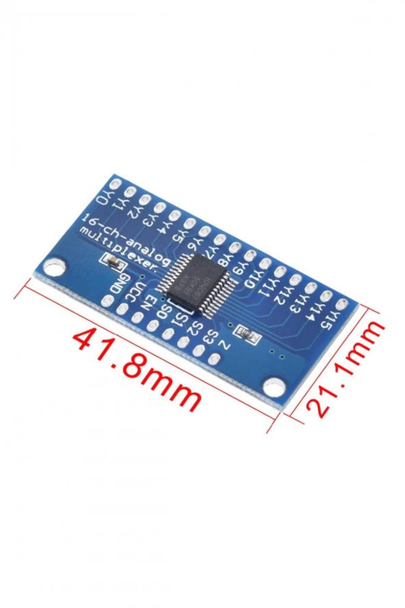 CD74HC4067 16 Kanal Analog / Dijital Çoklayıcı ve Seçici Modül - Resim 8