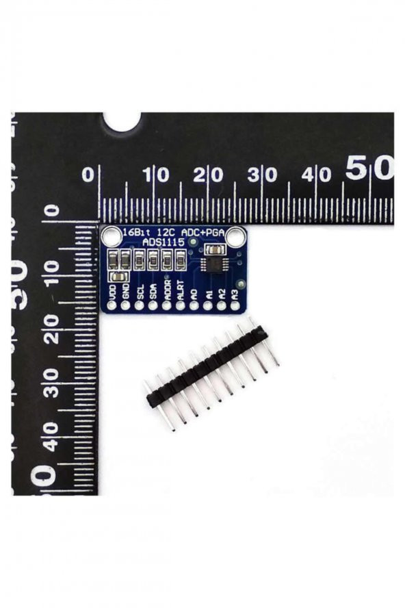 16 Bit I2C ADS1115 4 Kanal ADC PGA Programlanabilir Kuvvetlendiri - 8