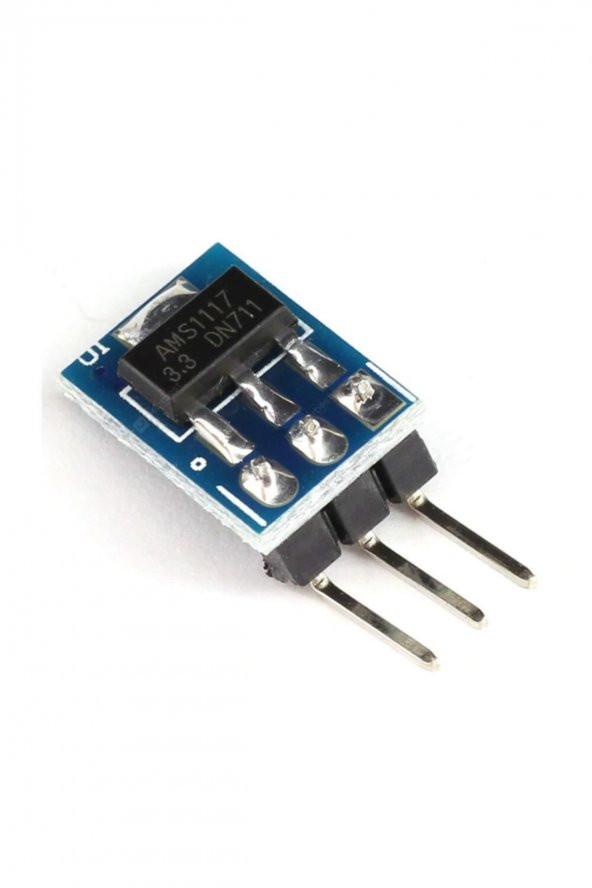 AMS1117 3.3V DIP Modül 3V3 800mA Voltaj Düşürücü 3 Pin Header - 6
