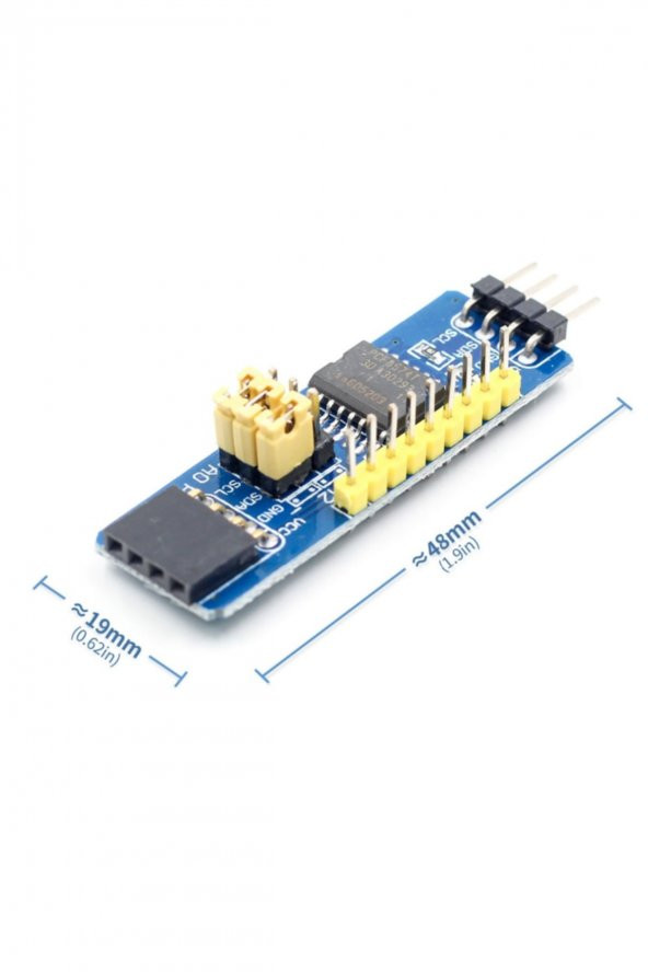 PCF8574 I2C IO Genişleme Kartı  8 Adet Giriş Çıkış Pin Çoklama Artırma Modül Arduino Raspberry Pi