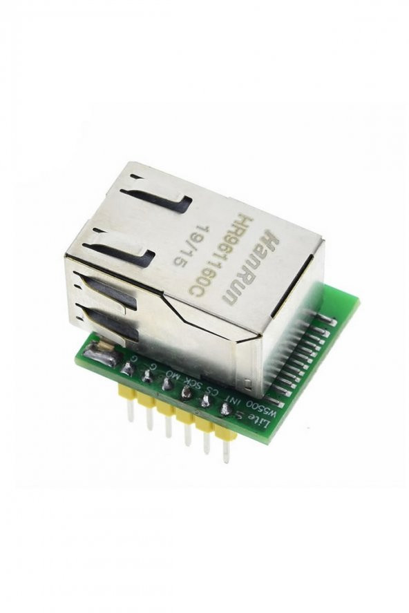 Wiznet W5500 Mini Ethernet Modül  3.3V SPI TCP/IP UDP Network Ağ Lan Haberleşme - 2