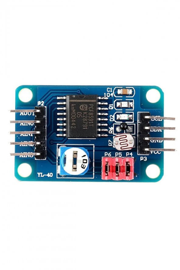 PCF8591 ADC ve DAC Modül  IIC 4 Kanal Analog Giriş 1 Kanal Dac Çıkış AD DA Sinyal Çevirici Ldr Işık - 3