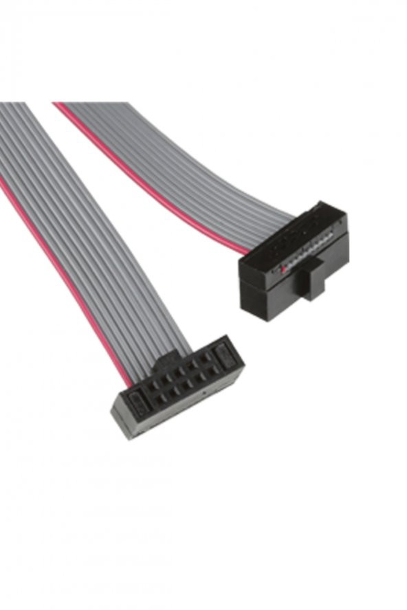 1.27mm Pitch 15cm 150mm 10 Pin IDC Flat Ribbon Kablo Programlama Data Debug Kablosu JTAG SWD ISP AVR - 2