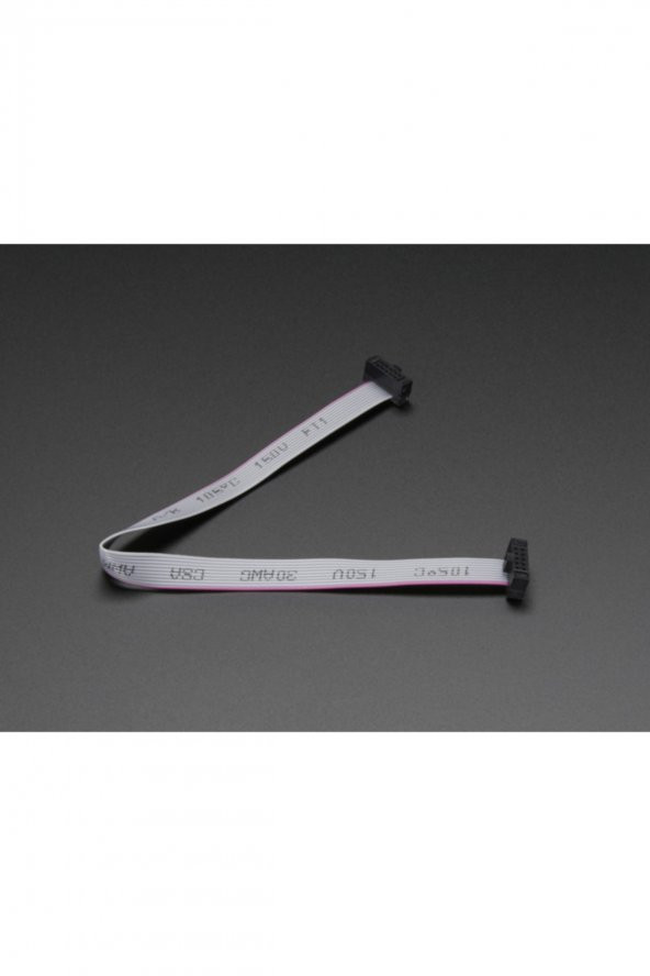 1.27mm Pitch 15cm 150mm 10 Pin IDC Flat Ribbon Kablo Programlama Data Debug Kablosu JTAG SWD ISP AVR - 4