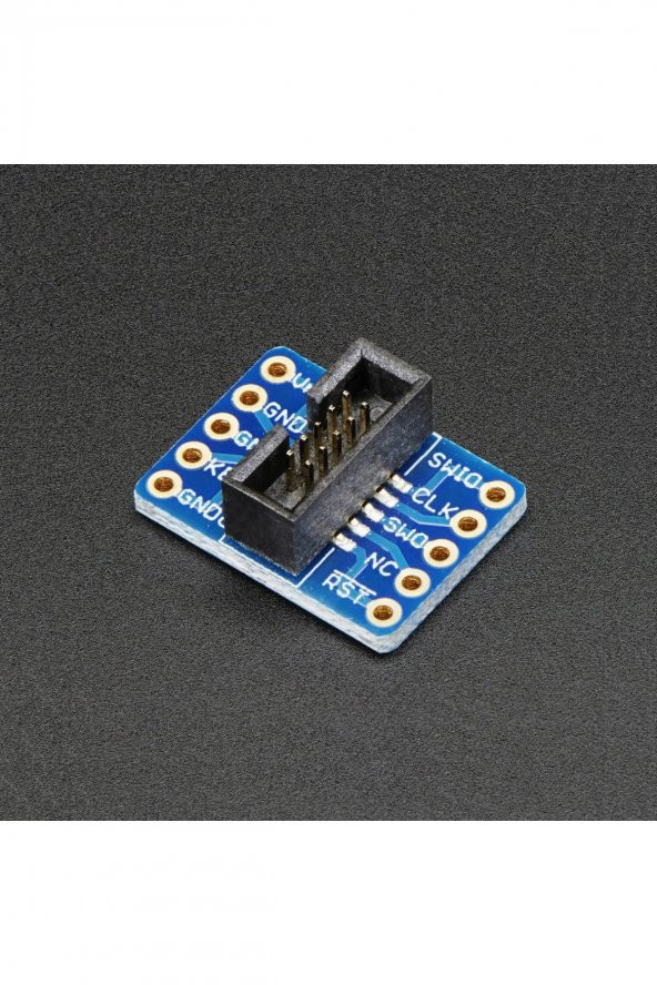 2x5 Pin 1.27mm to 2.54mm Converter Board. Adafruit 2743   Dönüştürücü Kart Pcb - 1