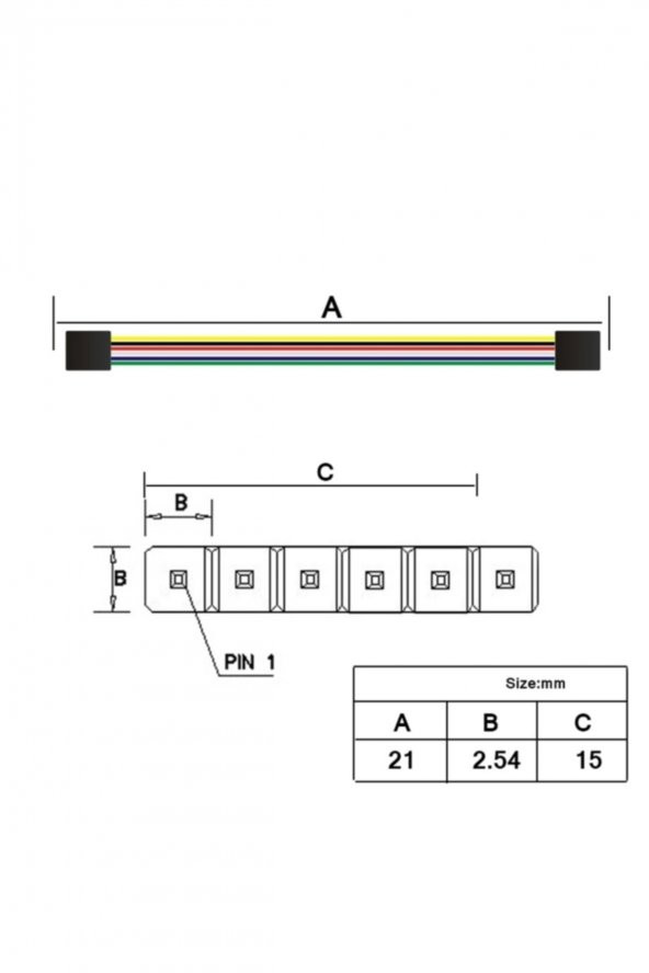 6 Pin Programlama Kablosu - 8