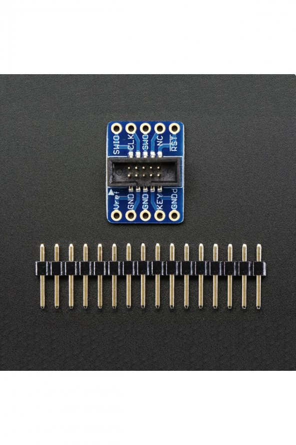 2x5 Pin 1.27mm to 2.54mm Converter Board. Adafruit 2743   Dönüştürücü Kart Pcb - 3