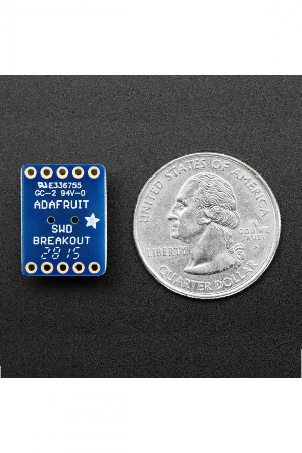 2x5 Pin 1.27mm to 2.54mm Converter Board. Adafruit 2743   Dönüştürücü Kart Pcb - 5