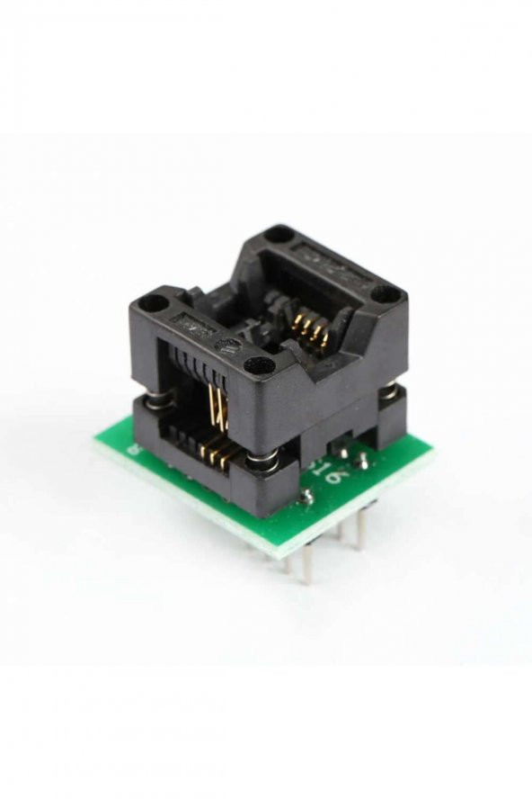 150 Mil Smd Soic8 Sop8 SO8 to Dip8 Yaylı Soket Adaptör  Eeprom Flash Programlayıcı 150mil Dar Tip - 2