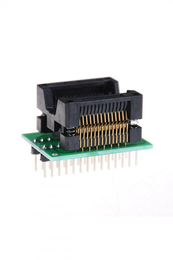SOP28 SO28 to DIP28 Yaylı Adaptör Soket  Eeprom Flash Programlayıcı Entegre Kolay Programlama Aparatı - 4