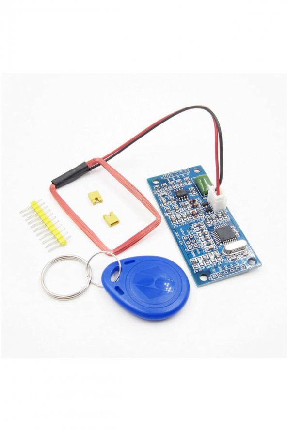 HZ-1050 125 kHz RFID Okuyucu Kablosuz Personel Stok Takip Kart 5V - Resim 4