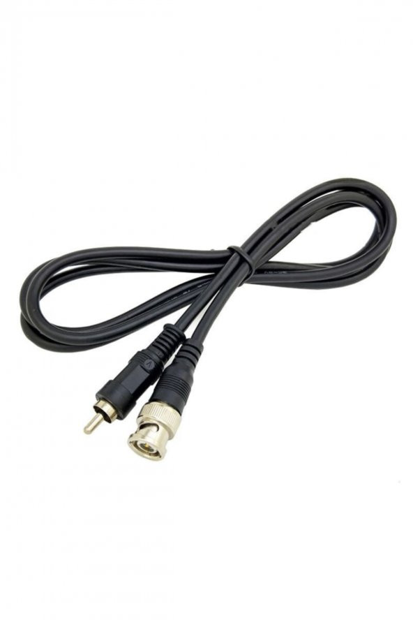 BNC to RCA Kablo 1 Metre Video Ses Sinyal Taşıyıcı Konnektör - 7