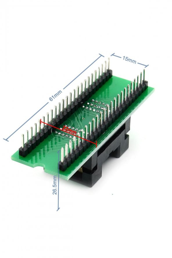 TSOP48 to DIP48 Çevirici Adaptör Smd To Dip Eeprom Programlayıcı - 2