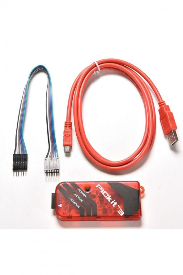 PICKIT3 Klon (Çin) + Zif Adaptör  Pickit 3 Pic Programlayıcı - 5