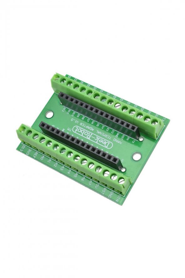 Arduino Nano 3.0 Genişleme Kartı  IO Terminal Adaptör Shield Kolay Bağlantı Klemens - 2