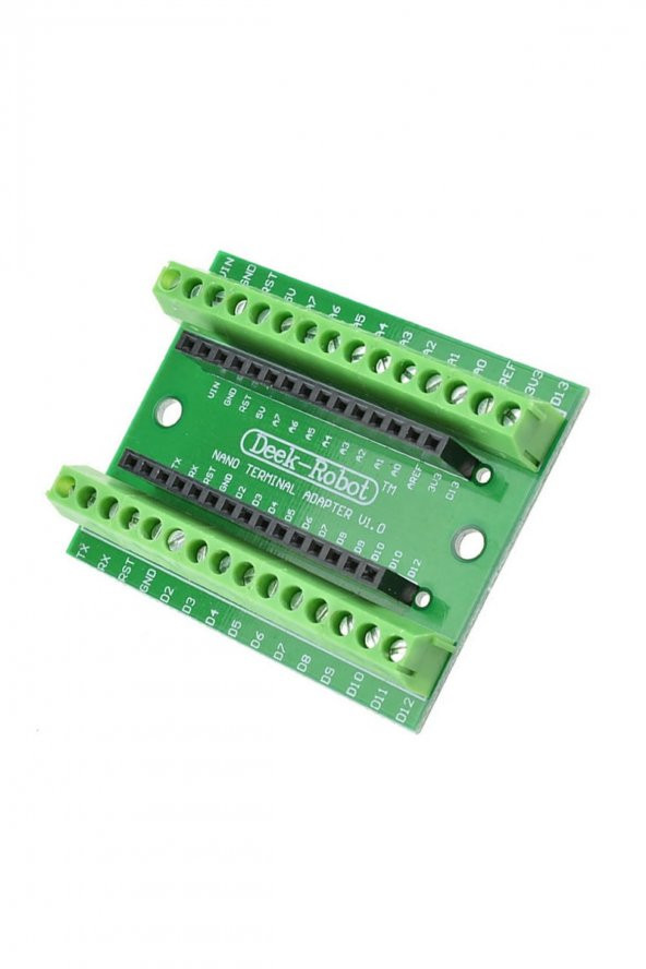 Arduino Nano 3.0 Genişleme Kartı  IO Terminal Adaptör Shield Kolay Bağlantı Klemens - 6