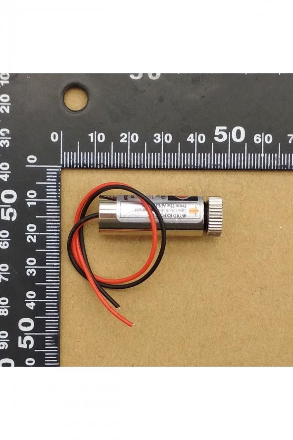 Artı Lazer Modül Kırmızı 650nm 3-5V 5mW 650nm Pointer Lens Odak - 6