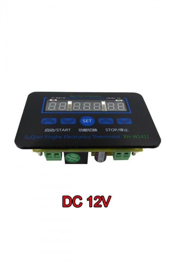 XH-W1411 Dijital Termostat Zamanlayıcı Modül Kuluçka Pet Akvaryum - 4