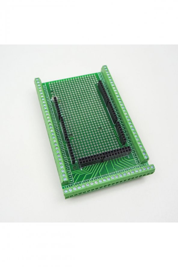 Arduino MEGA 2560 Terminal Adaptör Shield Klemens Genişleme Kartı Prototipleme Kolay Bağlantı - 1
