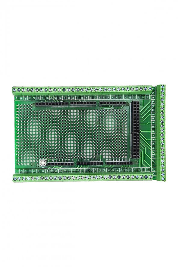 Arduino MEGA 2560 Terminal Adaptör Shield Klemens Genişleme Kartı Prototipleme Kolay Bağlantı - 3