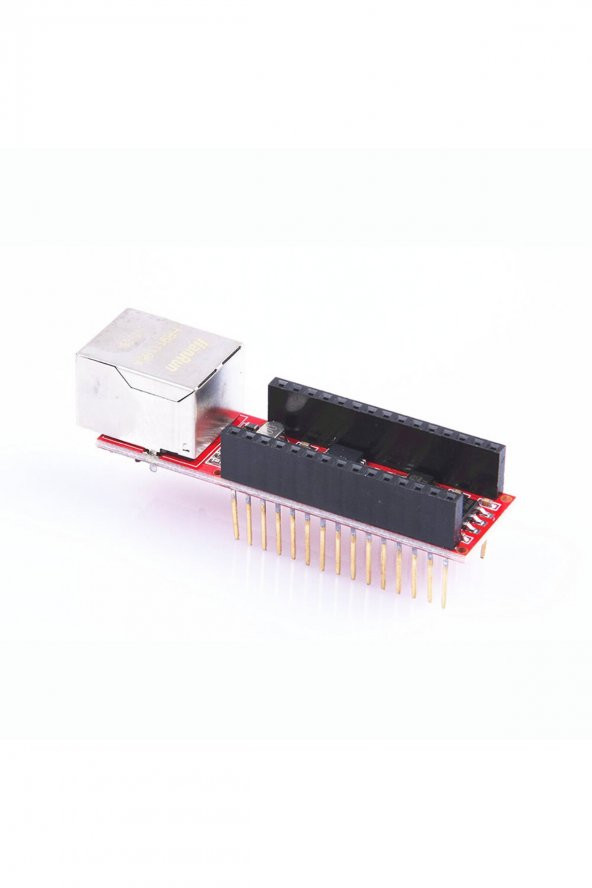 Arduino Nano 3.0 ENC28J60 Ethernet Shield Alt kartı Microchip LAN SPI IOT İnternet Haberleşme Alıcı - 3