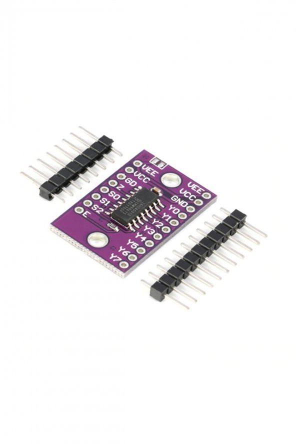 74HC4051 Modül 8 Kanal Analog Dijital Anahtar Çoklayıcı Seçici - 5