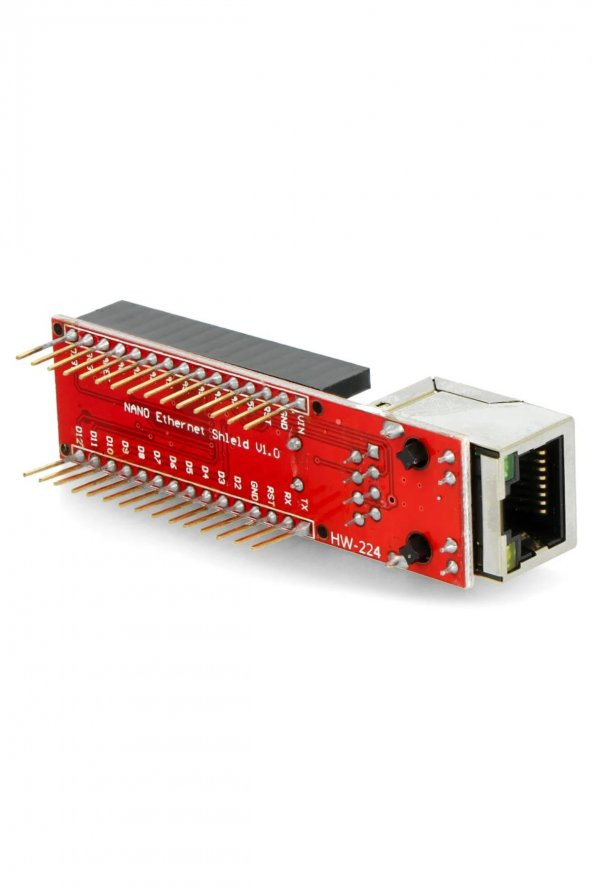 Arduino Nano 3.0 ENC28J60 Ethernet Shield Alt kartı Microchip LAN SPI IOT İnternet Haberleşme Alıcı - 4