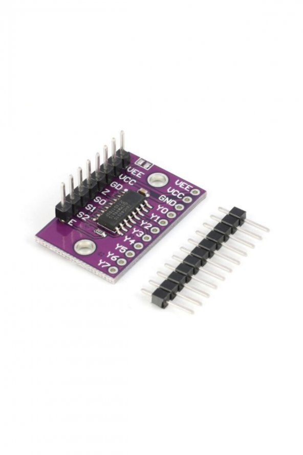 74HC4051 Modül 8 Kanal Analog Dijital Anahtar Çoklayıcı Seçici - 7
