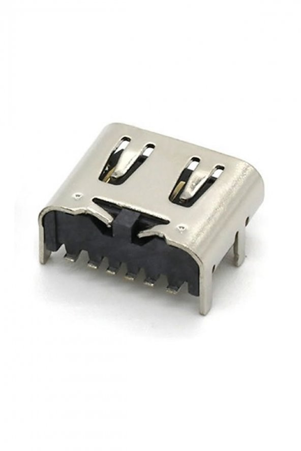 Type-C Usb Soket 6 Pin Smd USB 3.1 Cep Telefonu Elektronik Cihaz Usb Port Konnektör Şarj Soketi Dişi - 5