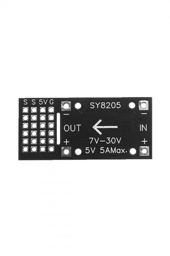 MP2482 Modül 24V to 5V 5A Voltaj Düşürücü Modül  6 Kanal Servo Motor Sürücü Regülatör Güç Kaynağı - 7