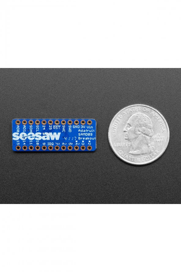 Adafruit ATSAMD09 Breakout Board with Seesaw ATSAMD09D14 SAM D ARM Cortex-M0+ MCU 32-Bit Embedded - 4