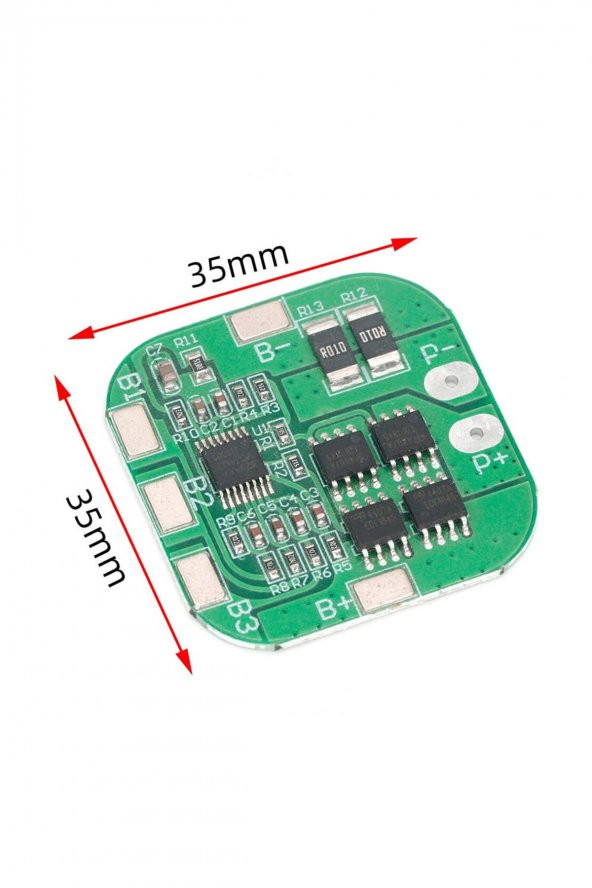 4S 20A Lityum Batarya BMS Koruma Kartı Pil Li-ion 18650 16.8V  2 - 8