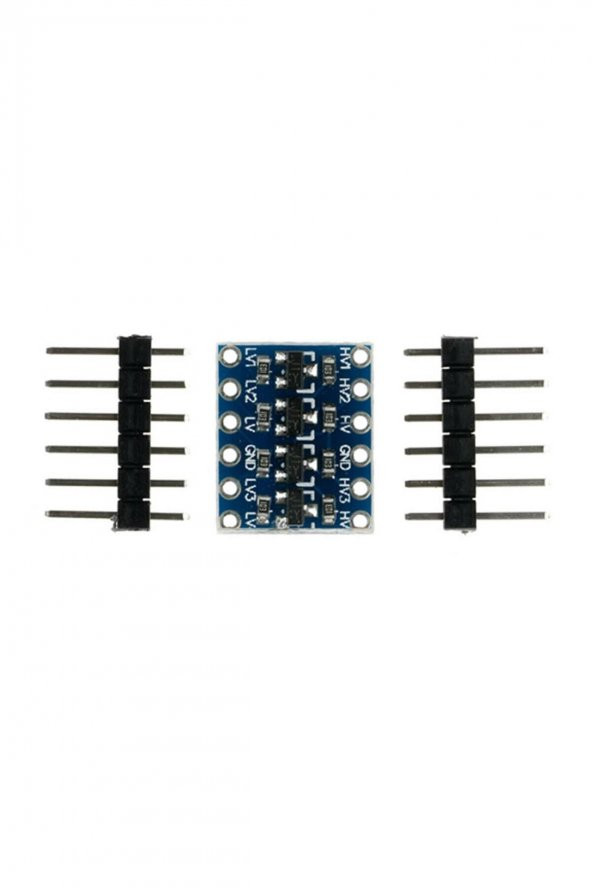 4 Kanal 2 Yönlü Lojik Seviye Dönüştürücü  5V 3.3V Sinyal Uygunlaştırıcı IIC I2C SPI UART - 4