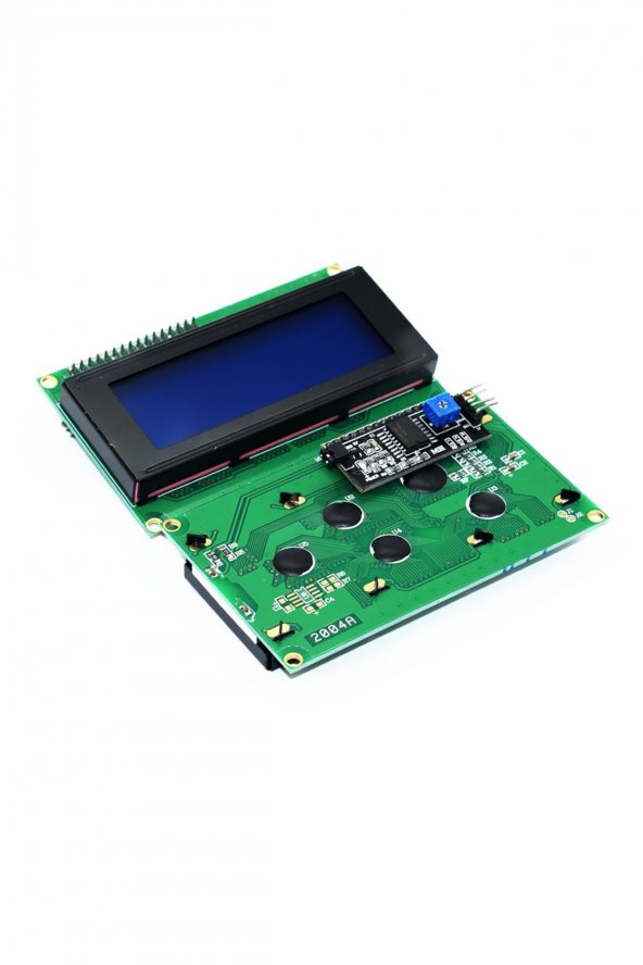 IIC I2C Seri 2004A 4x20 Mavi Karakter LCD Modül  Display Ekran 5V Beyaz Arka ışık 20X4 20 X 4 - 6