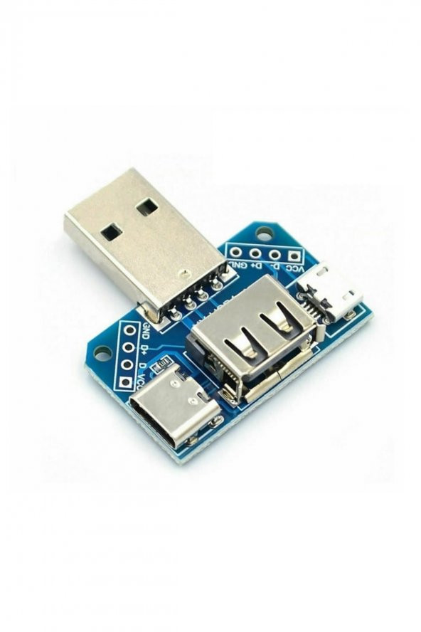 USB Soket Çevirici Kart Usb Type C Micro Usb Erkek Dişi USB Cep Telefonu Elektronik Cihaz Usb Port - 6