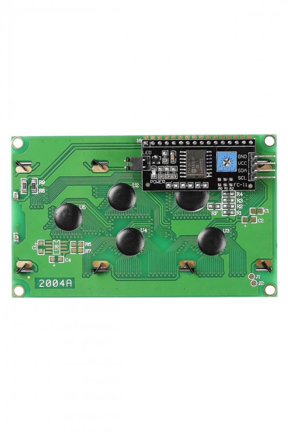 IIC I2C Seri 2004A 4x20 Mavi Karakter LCD Modül  Display Ekran 5V Beyaz Arka ışık 20X4 20 X 4 - 7