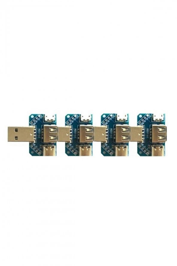 USB Soket Çevirici Kart Usb Type C Micro Usb Erkek Dişi USB Cep Telefonu Elektronik Cihaz Usb Port - 8