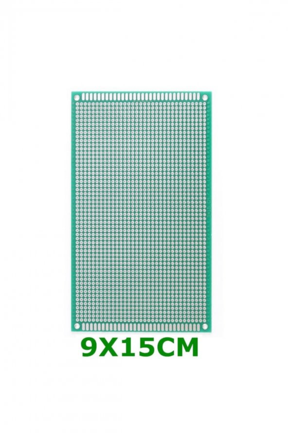 9x15cm Proto Pcb Pertenaks Prototip Deney Kartı Delikli Plaket