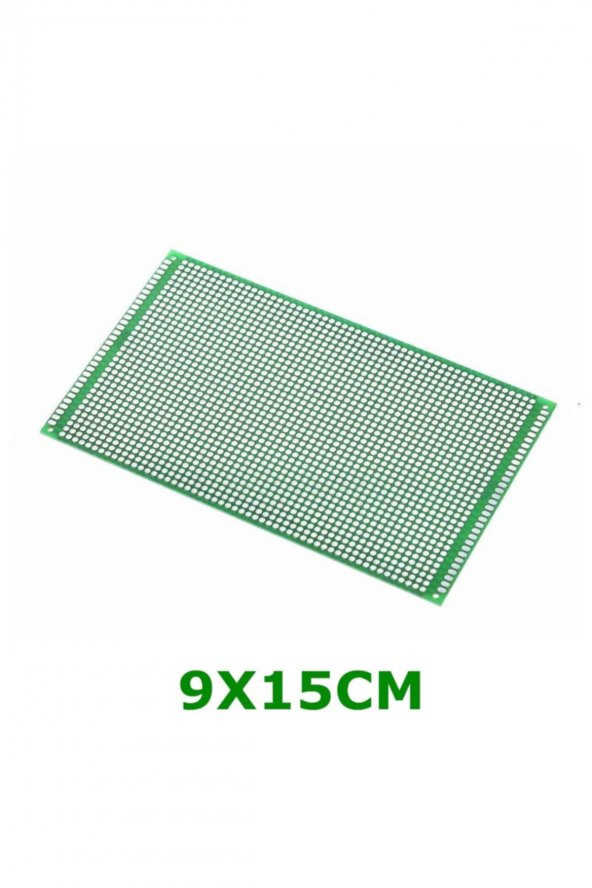 9x15cm Proto Pcb Pertenaks Prototip Deney Kartı Delikli Plaket - 2