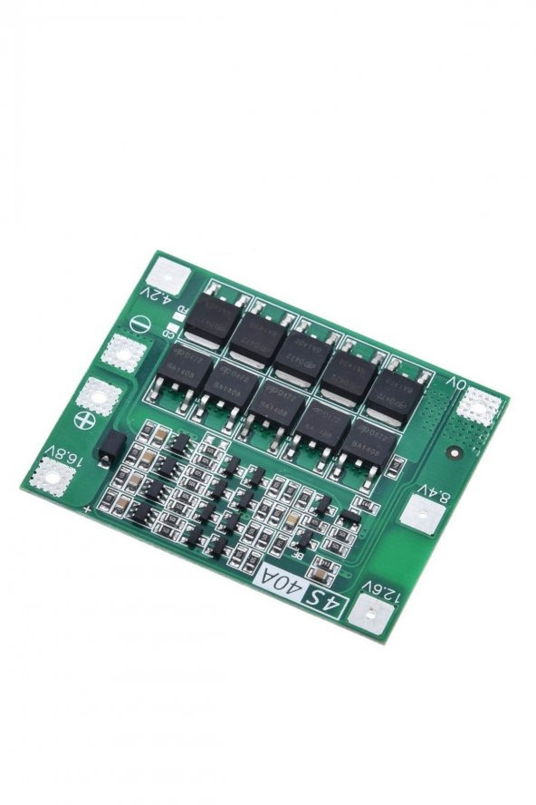 4S 40A Lityum Batarya BMS Koruma Kartı Standart Versiyon Pil Li-ion 18650 16.8V - 3